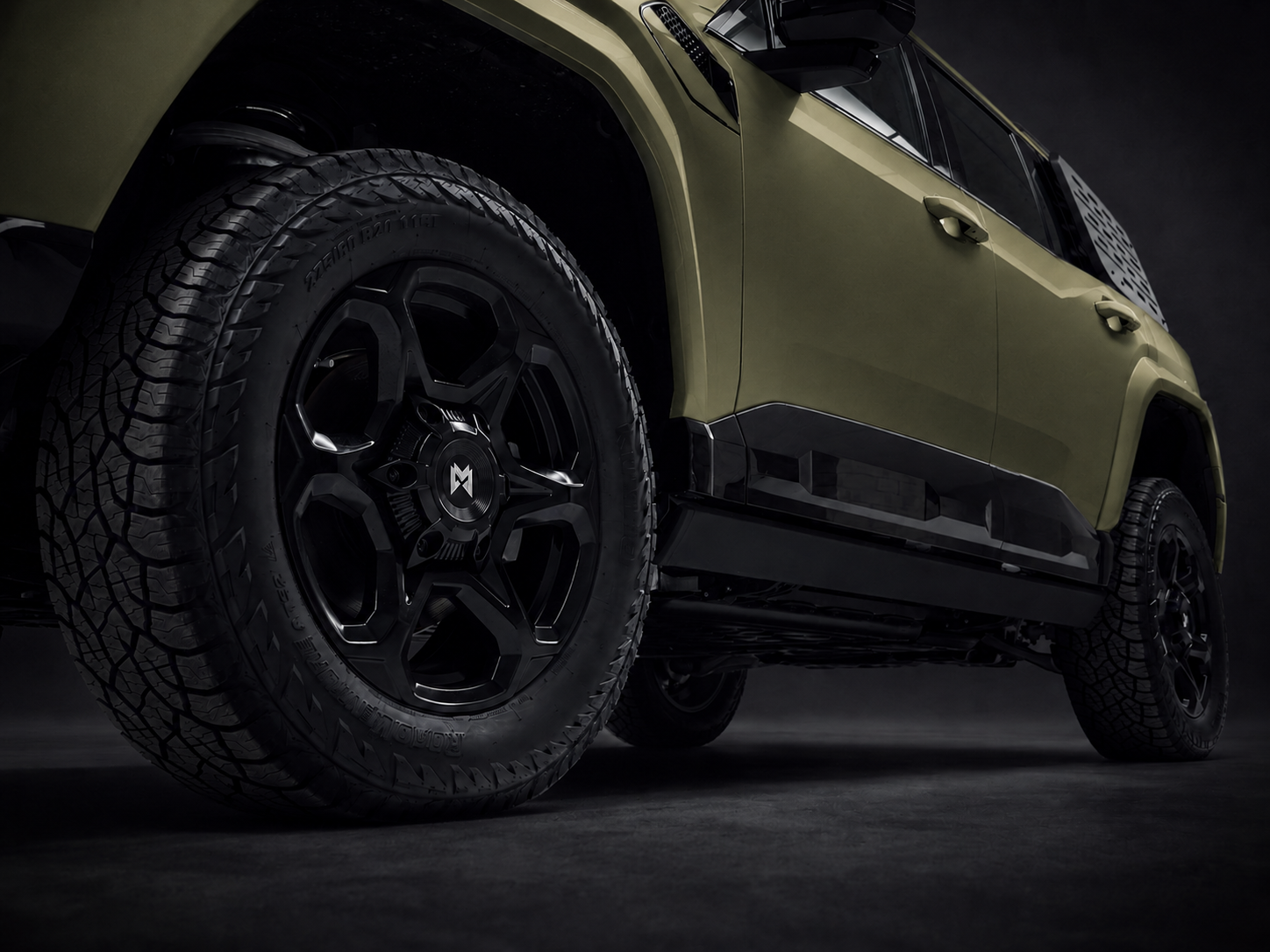 MHERO II wheel — Olive Green