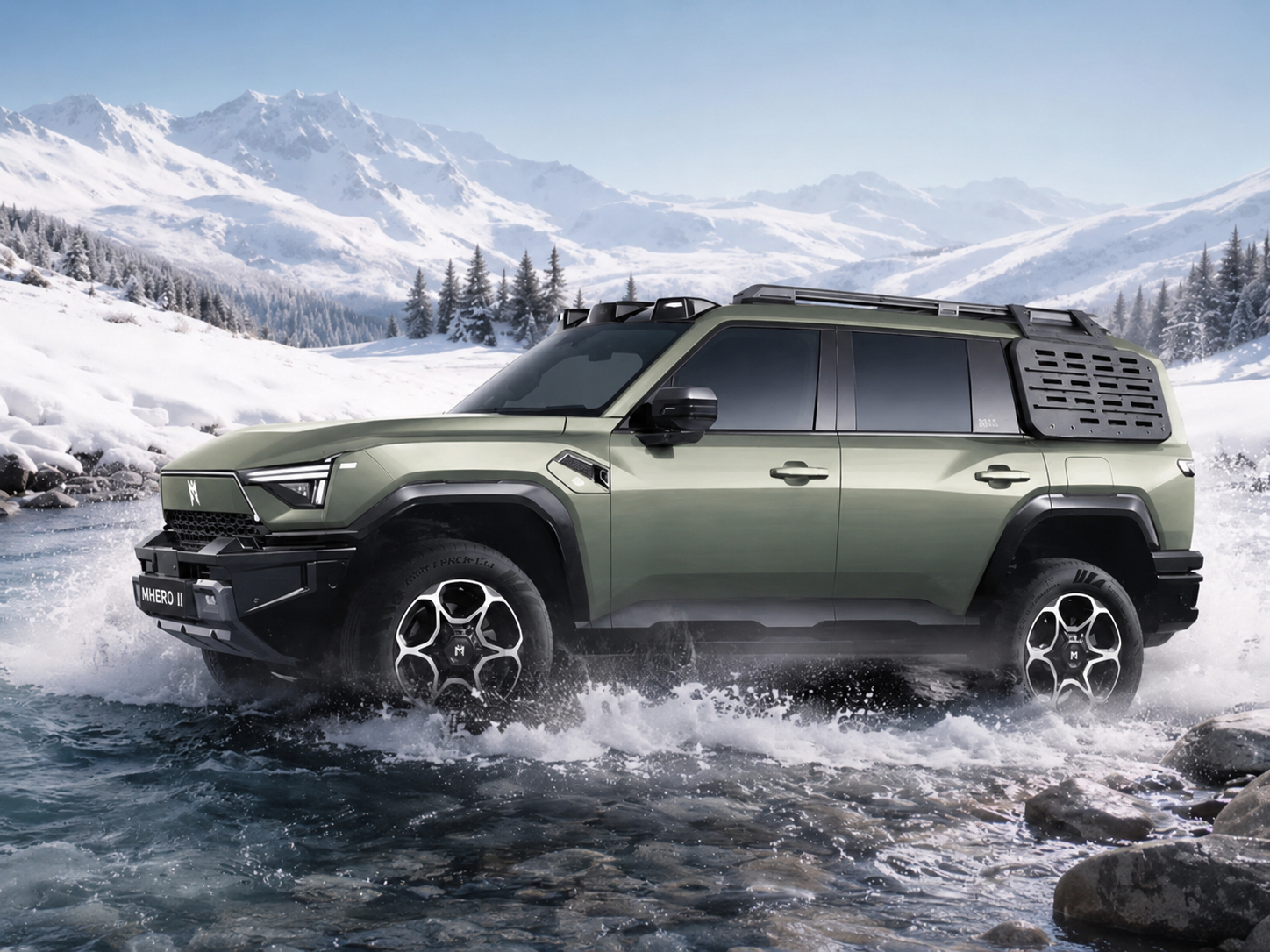 MHERO II — alpine river crossing