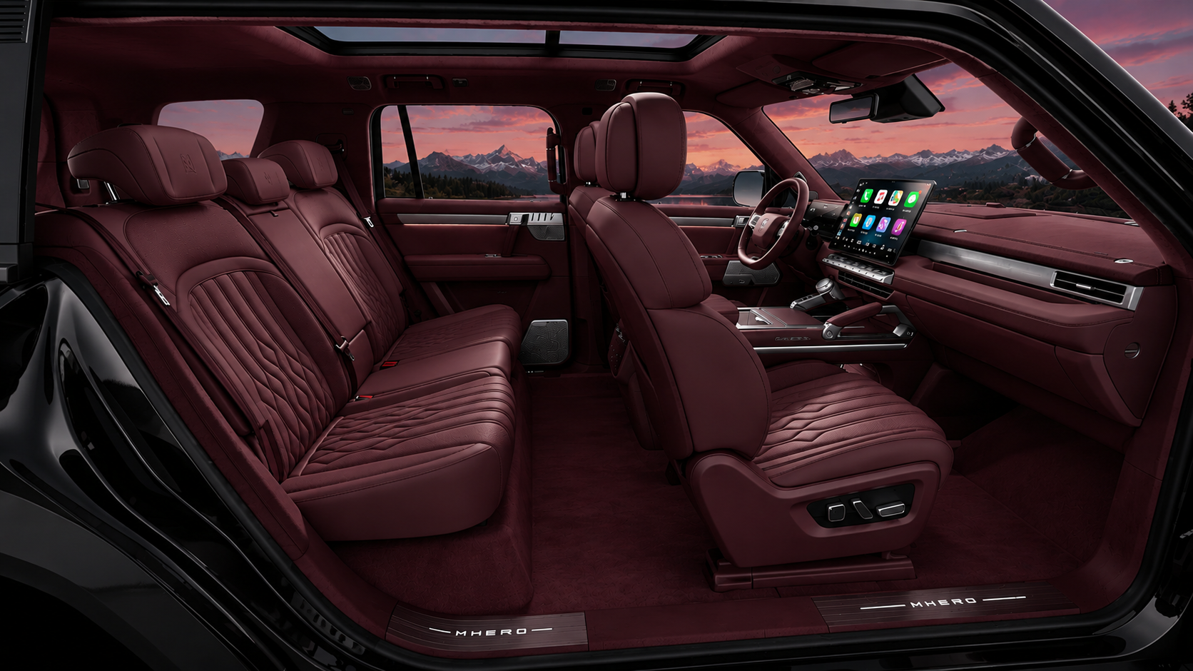 MHERO II full cabin — Maroon